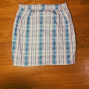 Plaid Asos mini skirt